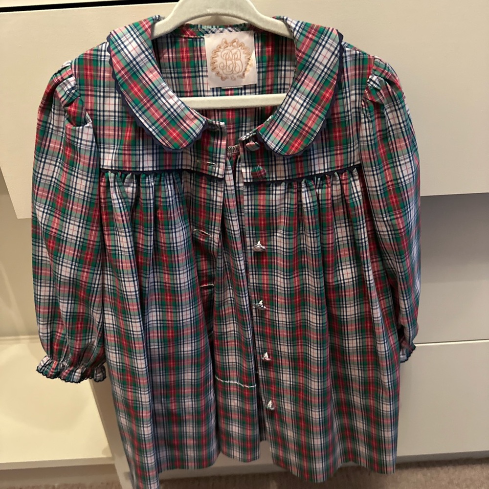 TBBC Christmas dress. Worn once for pictures. Size 4T. EUC PRICE IS FIRM